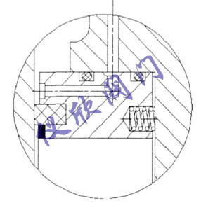 平板闸阀密封副