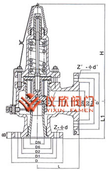 波纹管平衡式安全阀