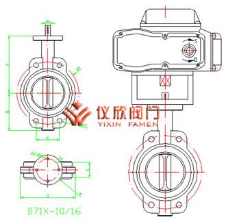 D971电动软密封蝶阀