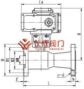 电动高温球阀