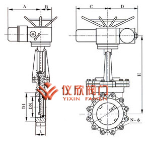 PZ973电动刀型闸阀