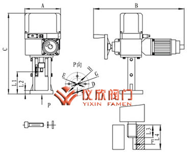 DKZ直行程电动执行器