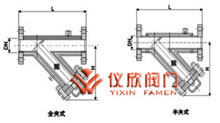 夹套Y型过滤器