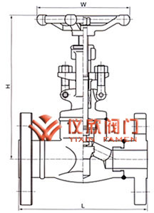 锻钢法兰截止阀