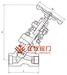 Y型锻钢截止阀