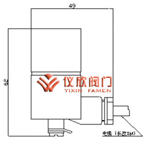 电磁阀外形尺寸图