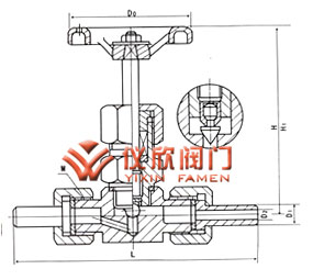 J23W针型阀